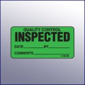 Inspected Quality Control Mini Label 1-/14 x 2-1/2