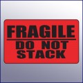 Fragile/Do Not Stack Label