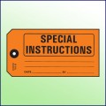 Special Instructions Tag - Size #5