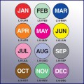 12 Month Rotation Dots