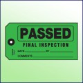 Passed Final Inspection Tag - Size #5