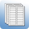4 x 1 Stock Laser / Ink Jet Label