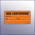 Non Conforming Mini Label 1-/14 x 2-1/2