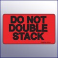 Do Not Double Stack Label