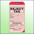 Reject Tag - 2 Part