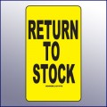 Return to Stock Label