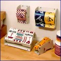 Metal Label Dispenser for Multiple Rolls- Up to 12-1/2" wide