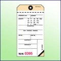 2-Part Carbon Tags - White/Manila