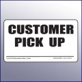 Customer Pick Up Label