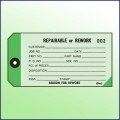 2-Part Repairable/Rework Tag