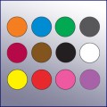 Color Code Rotation Dots (1/2" dia.)